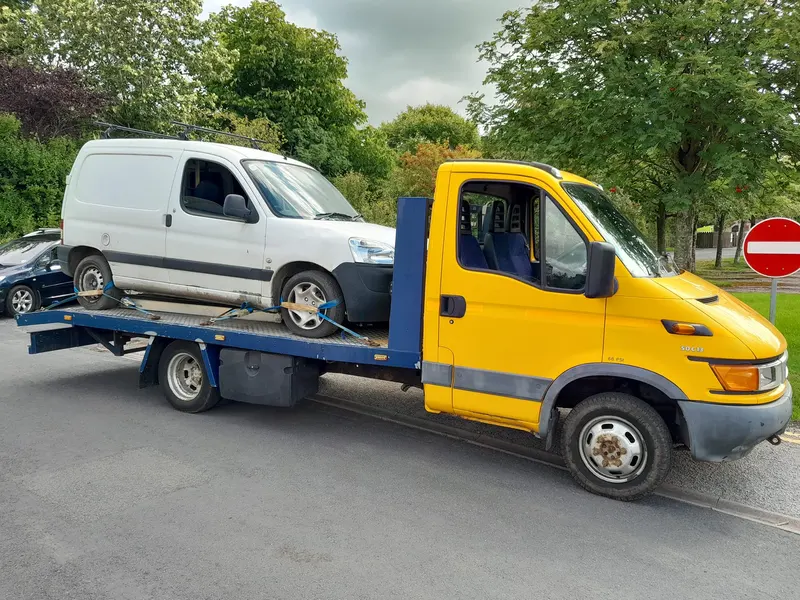 Van sold for scrap in Darlington